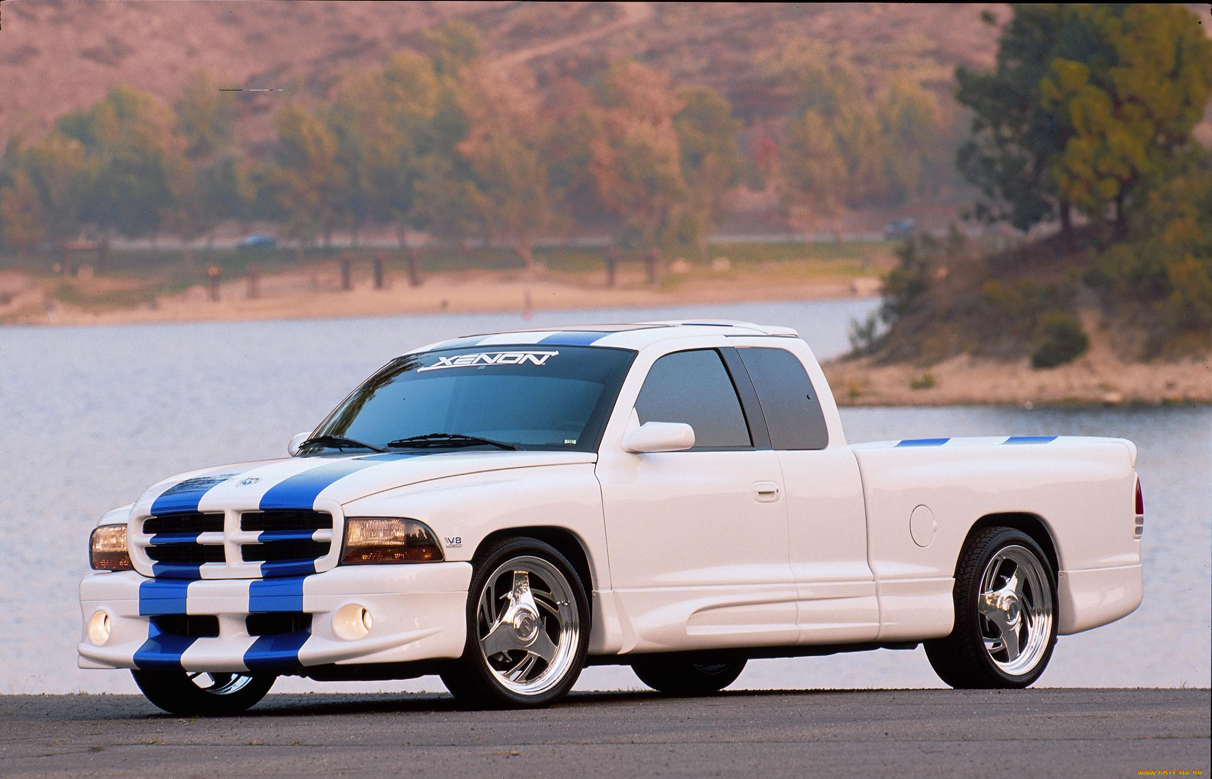 , custom, pick, up, truck